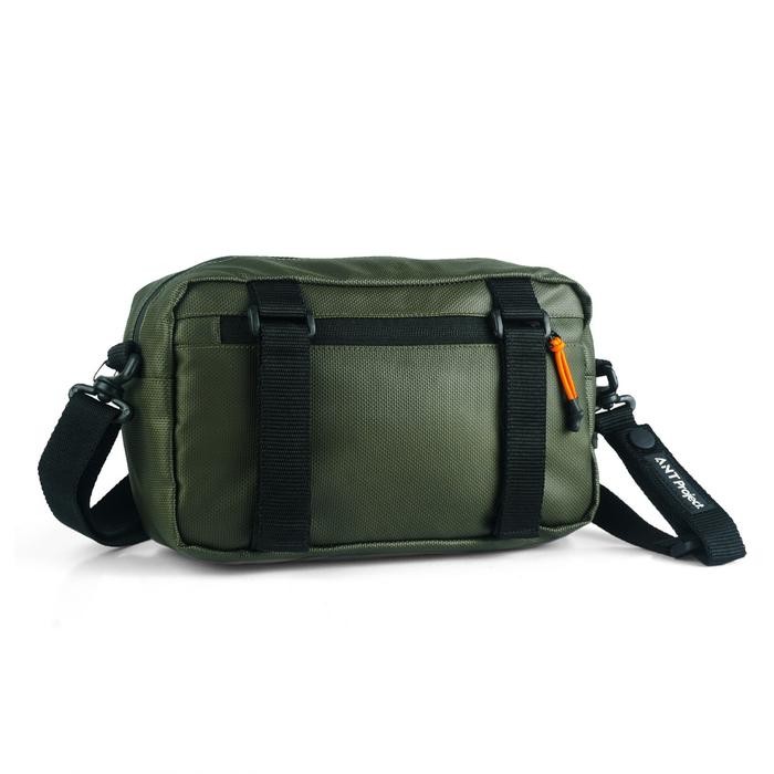 Ant Project - Tas Stang Sepeda 3In Bisa Selempang Hijau Waterproof