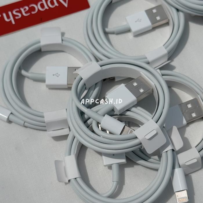 Kabel Usb iphone original Usb to Lightning Ori bawaan ibox