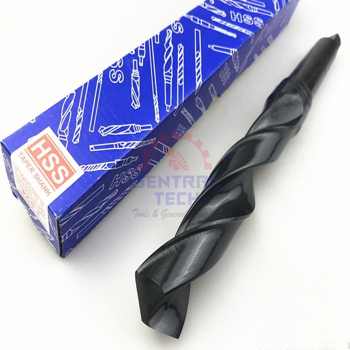 Bagus Taper Shank Drill 24Mm Hss / Mata Bor Cornes / Mata Bor Besi 24 Mm Hss