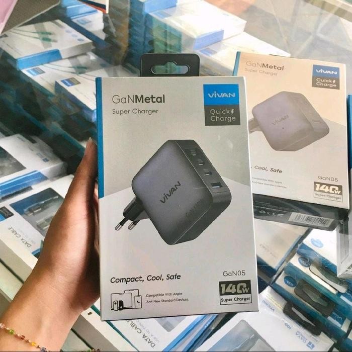 VIVAN GaN05 GaNMetal Super Charger 140W best seller