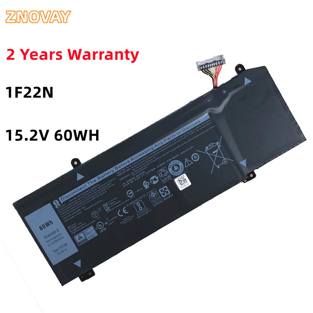 ZNOVAY 1F22N XRGXX Laptop Battery For Dell ALIENWARE 2018 orion M15 M17 R1 P82F P40E P79F P37E Inspi