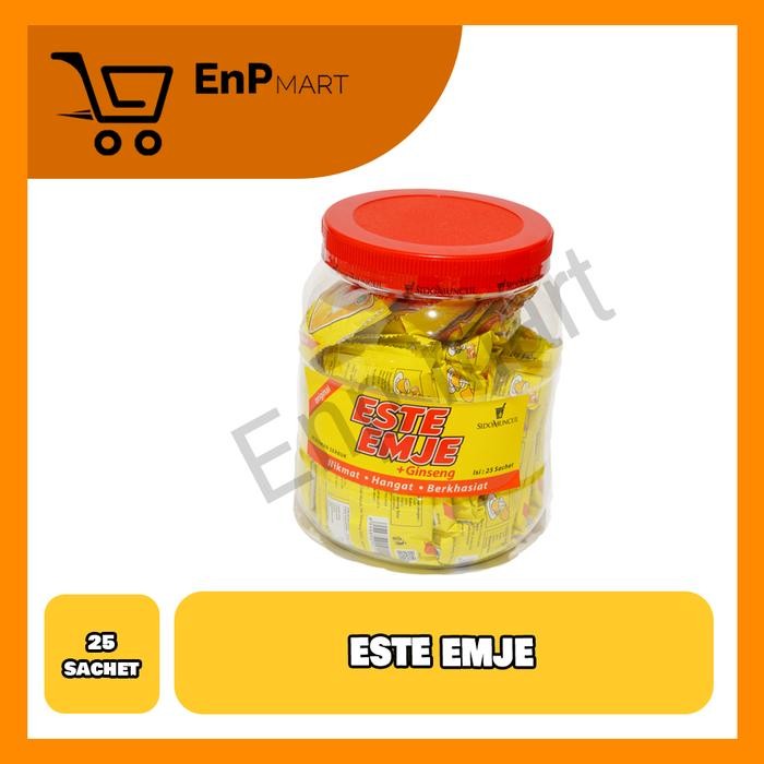 

STMJ/Estemje Susu Telur Madu Jahe Sido Muncul Toples - isi 25 sachet