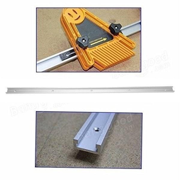 T-Track 1200Mm T-Slot Miter Track Jig Fixture Slot Untuk Meja Router