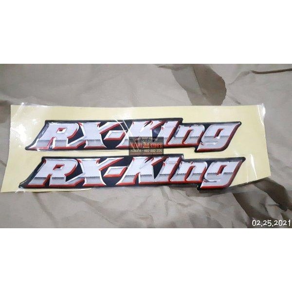 Cover Side Rx King Cover Box Aki Rx King Biru Original Strong