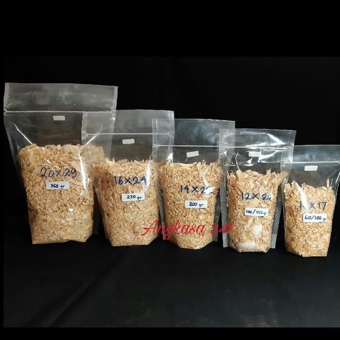 Standing pouch/kemasan cemilan/pudot uk 16x24 (50pcs)