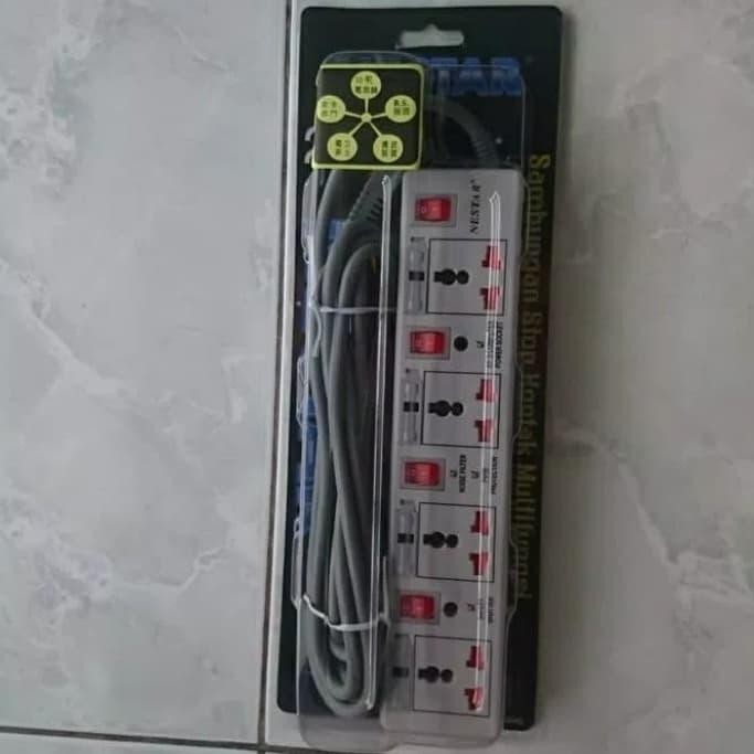 Termurah Colokan Stop Kontak Winstar 4 Lubang