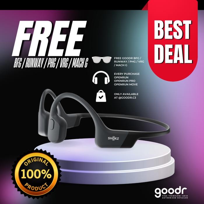 Terlaris Aftershokz Openmove Ear Sport Headphones - Garansi Resmi Tam