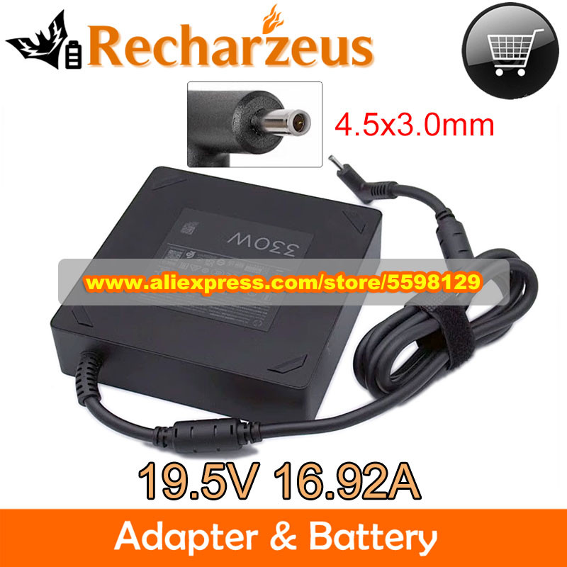 Genuine 330W Power Adapter 19.5V 16.92A TPC-DA60 ADP-330BB BA Charger for HP OMEN 17-CK1075NG GAMING