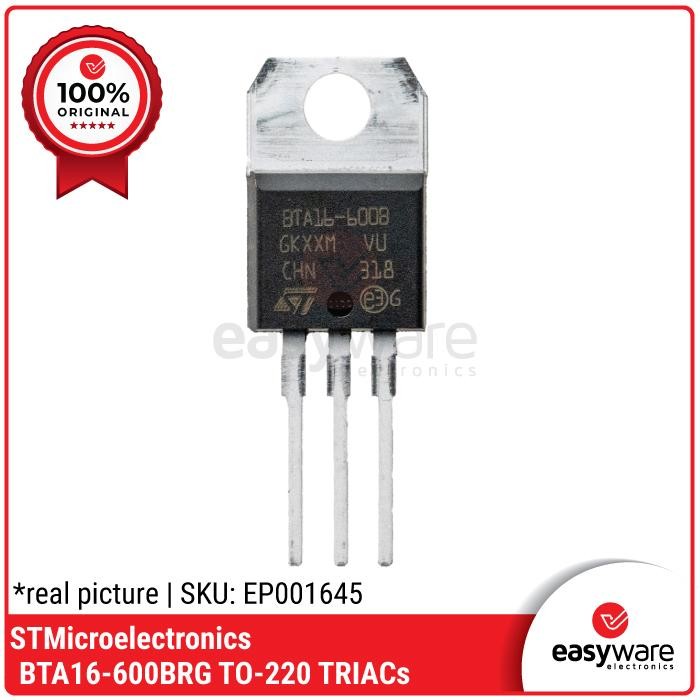 TRIAC BTA16-600B BTA16-600 STMicroelectronics *