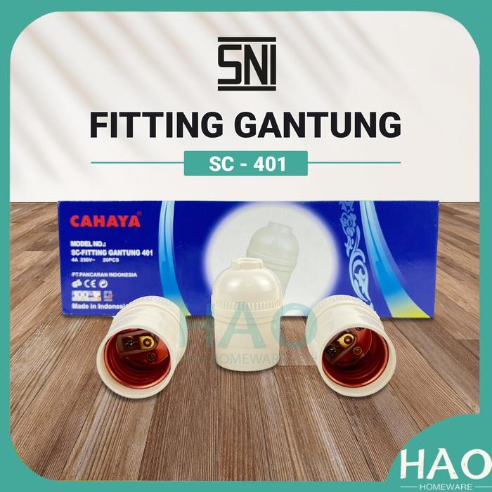 [HAO] FITTING GANTUNG CAHAYA SC-401 *