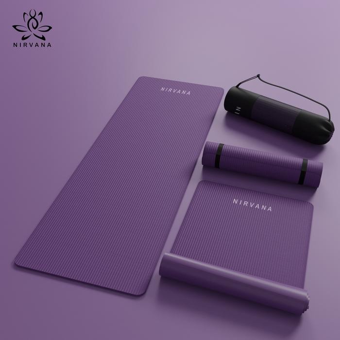 Nirvana Yoga Mat Play Mat 10mm Matras Olahraga *