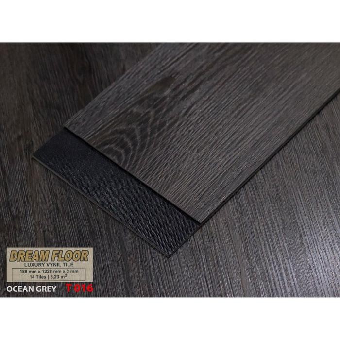 Lantai Vinyl Warna Hitam Dream Floor T-016 *