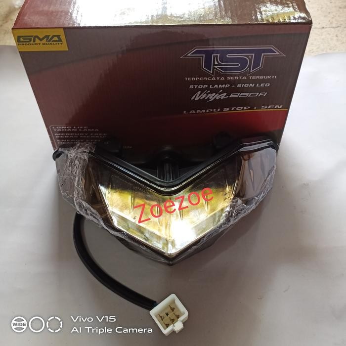Menarik Stoplamp Ninja 250 Fi Old Tst 3 In 1 Lampu Stop Ninja 250 Fi Tst
