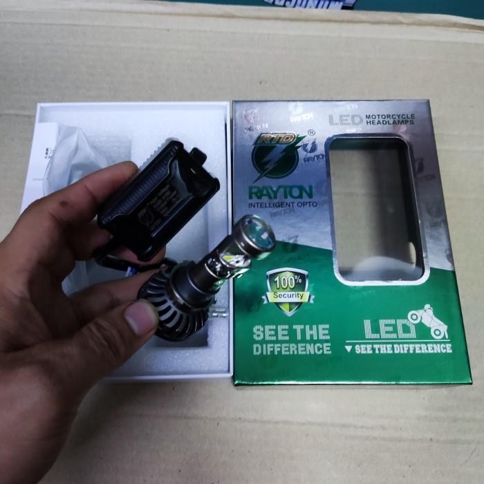 M8C Bulb Led Rtd H6 Projector Mini H4 Hs1 H6 Projie Projie Cut Off H7 Pasti Ori