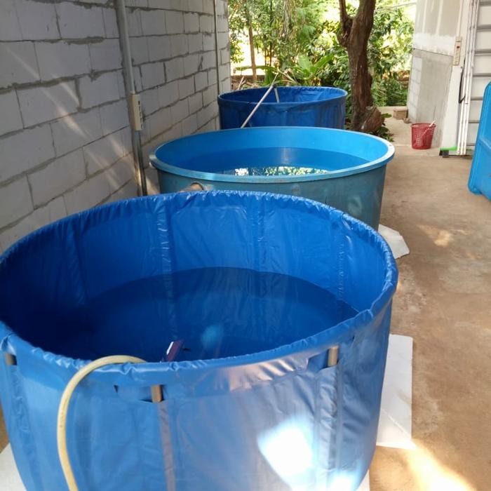 VAT KOLAM TERPAL DIAMETER 200CM TINGGI 75CM