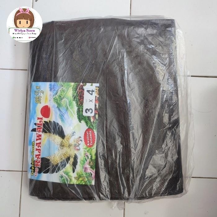 Terpal Plastik A5 3X4 Meter Biru Silver , Coklat Silver Tenda Plastik Pasti Ori