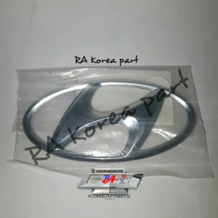 Emblem Logo Grile Depan Hyundai Getz Atoz 1000Cc Ori