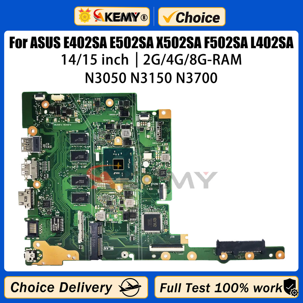 AKEMY E402SA E502SA Notebook Mainboard For ASUS E502S X502SA F502SA L502SA L402SA Laptop Motherboard