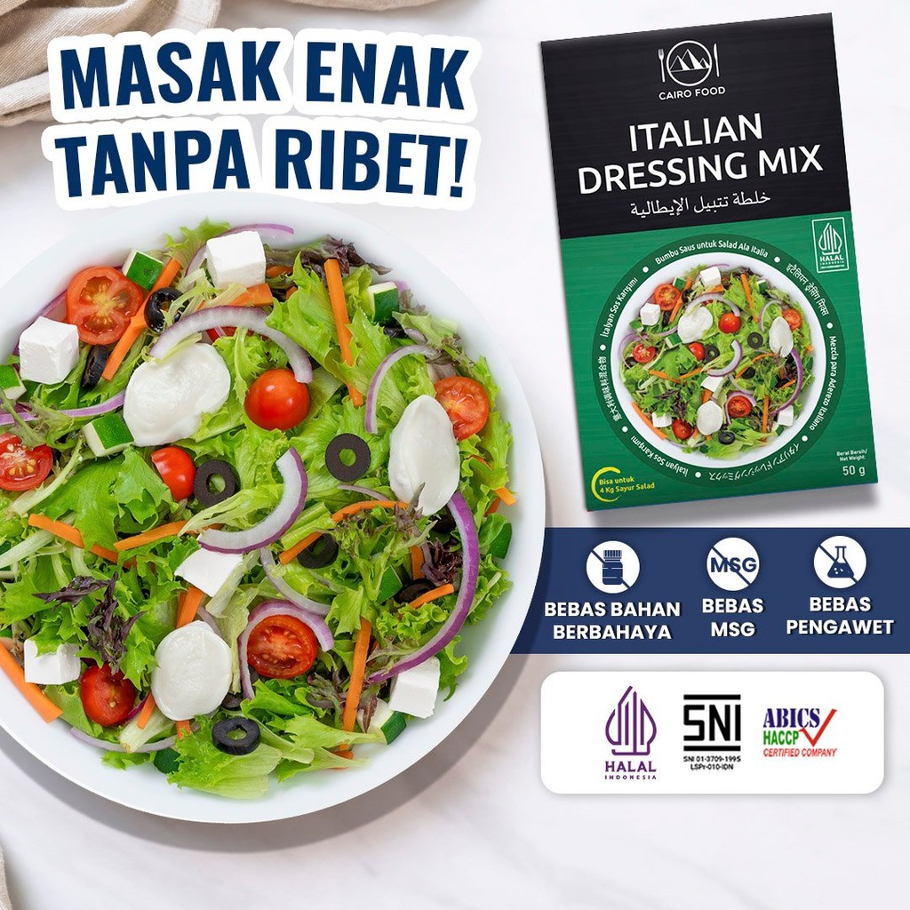 

Bumbu Saus untuk Salad ala Italia Sehat - Cairo Food