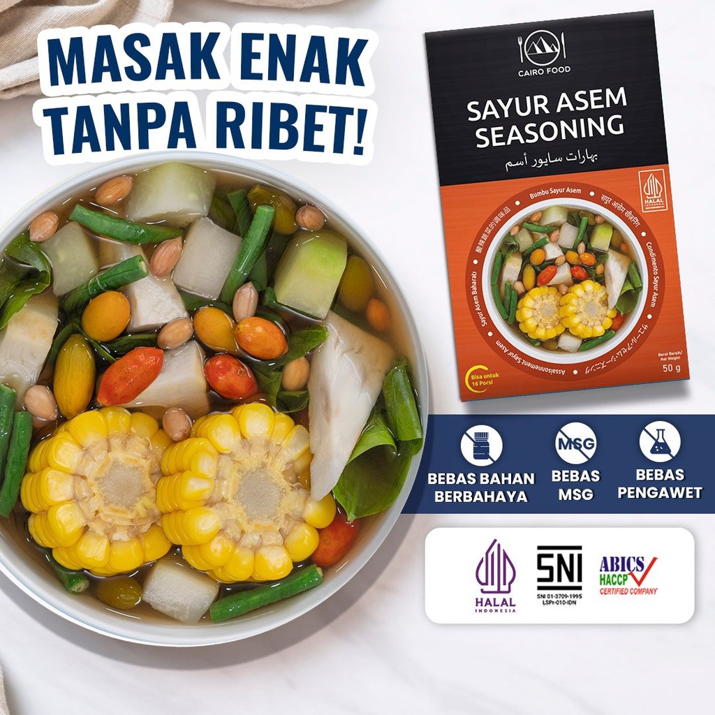 

Bumbu Sayur Asem Sehat - Cairo Food