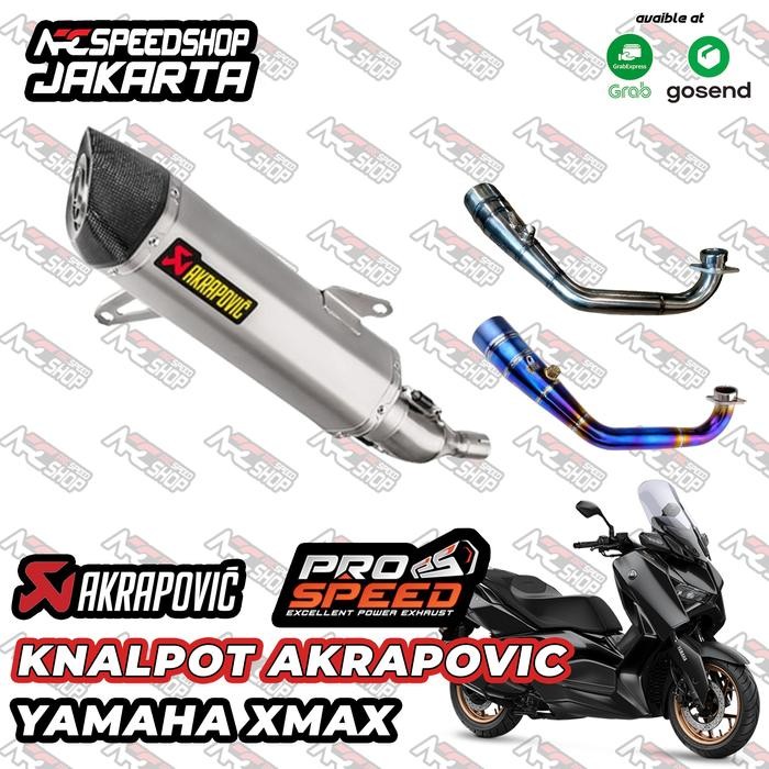 Knalpot Akrapovic Xmax 250 Slip On Original Slovenia