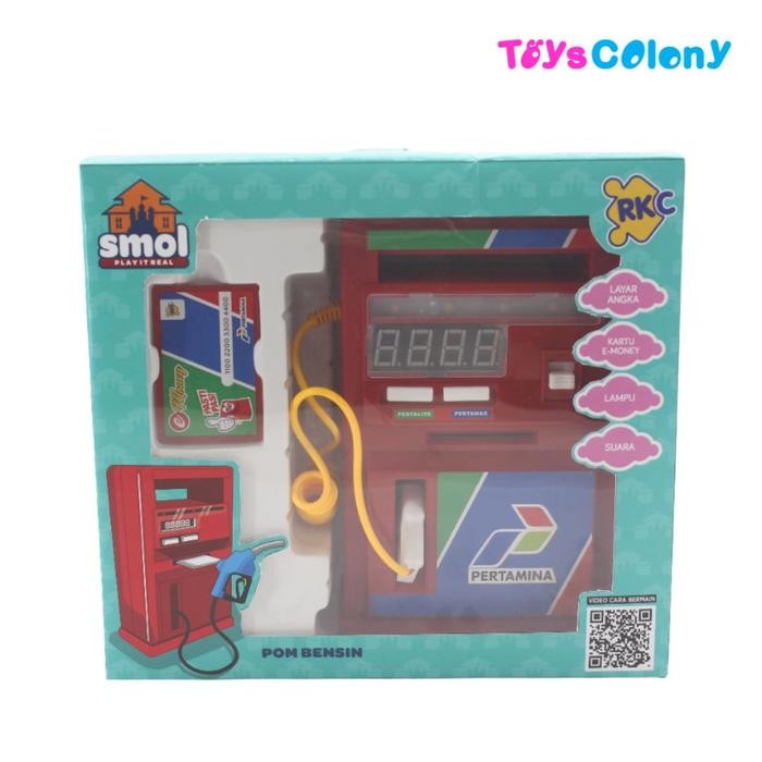 BEST SELLER MAINAN MINI SPBU - POM BENSIN RKC10038-1 TERMURAH