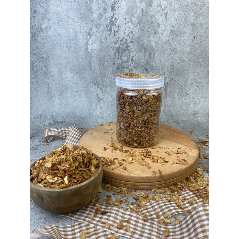 

Bawang Goreng Premium Renyah | 100% Asli Brebes | Non MSG | Tahan Lama
