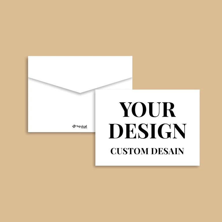 

AMPLOP UNDANGAN CUSTOM | BISA PAKAI DESAIN SENDIRI