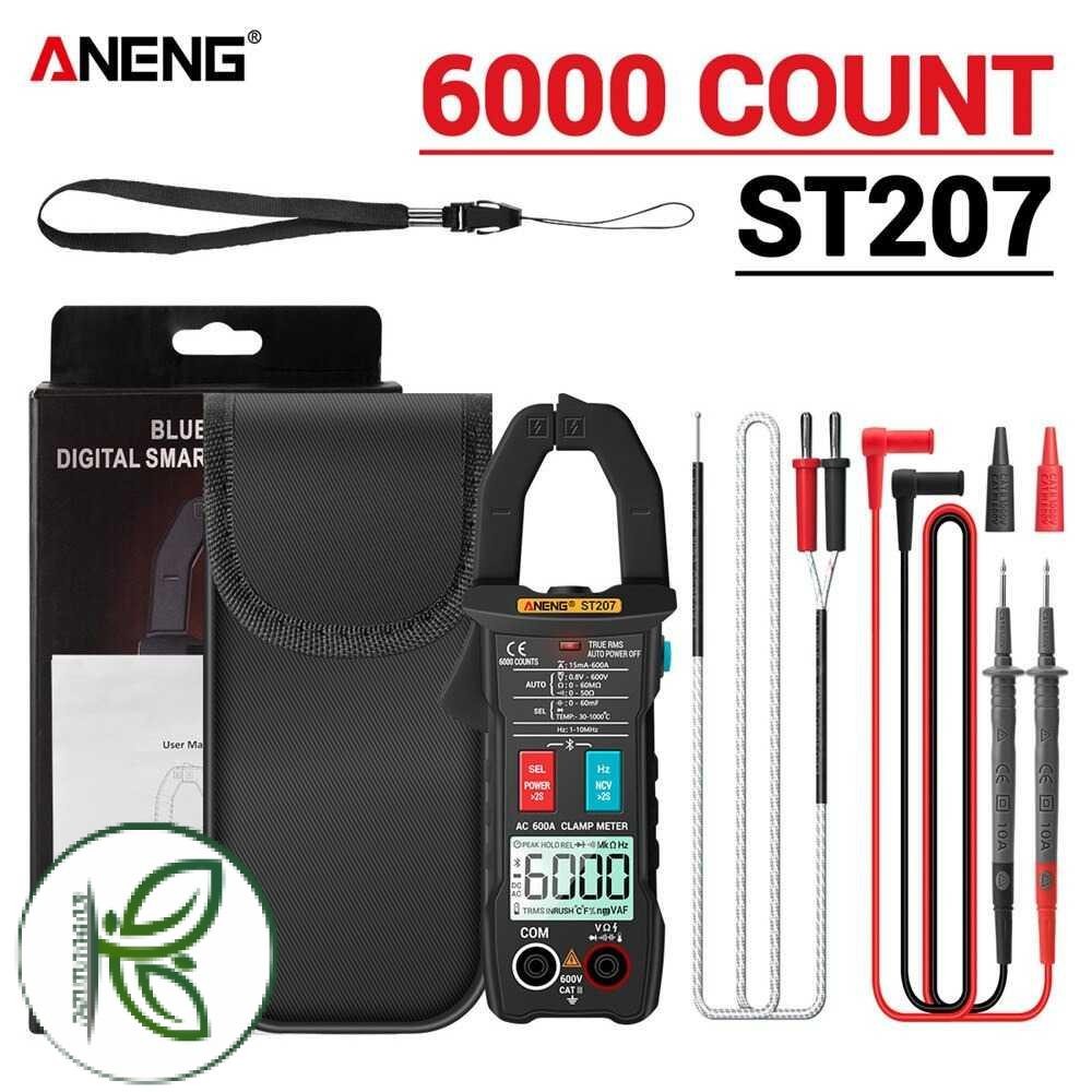 ANENG Digital Bluetooth Multimeter Voltage Tester Clamp - ST207