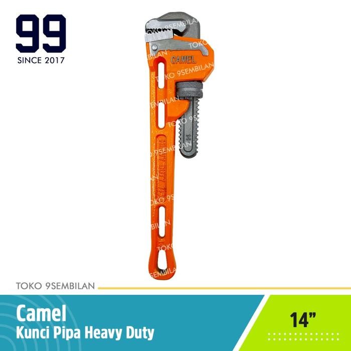 Camel Kunci Pipa 14 Inch Heavy Duty Pipe Wrench 14" HD