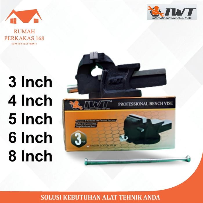 IWT RAGUM CATOK MEJA / RAGUM CATOK BESI BENCH VICE CATOK MEJA catok