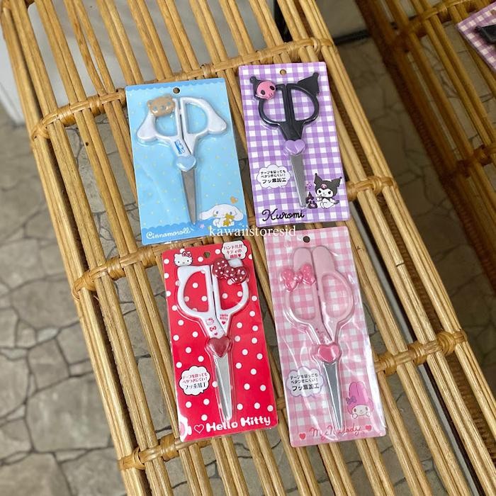 

TERMURAH Gunting Karakter Sanrio Hello Kitty Kuromi My Melody Ciorol Perlengkapan Sekolah Kantor