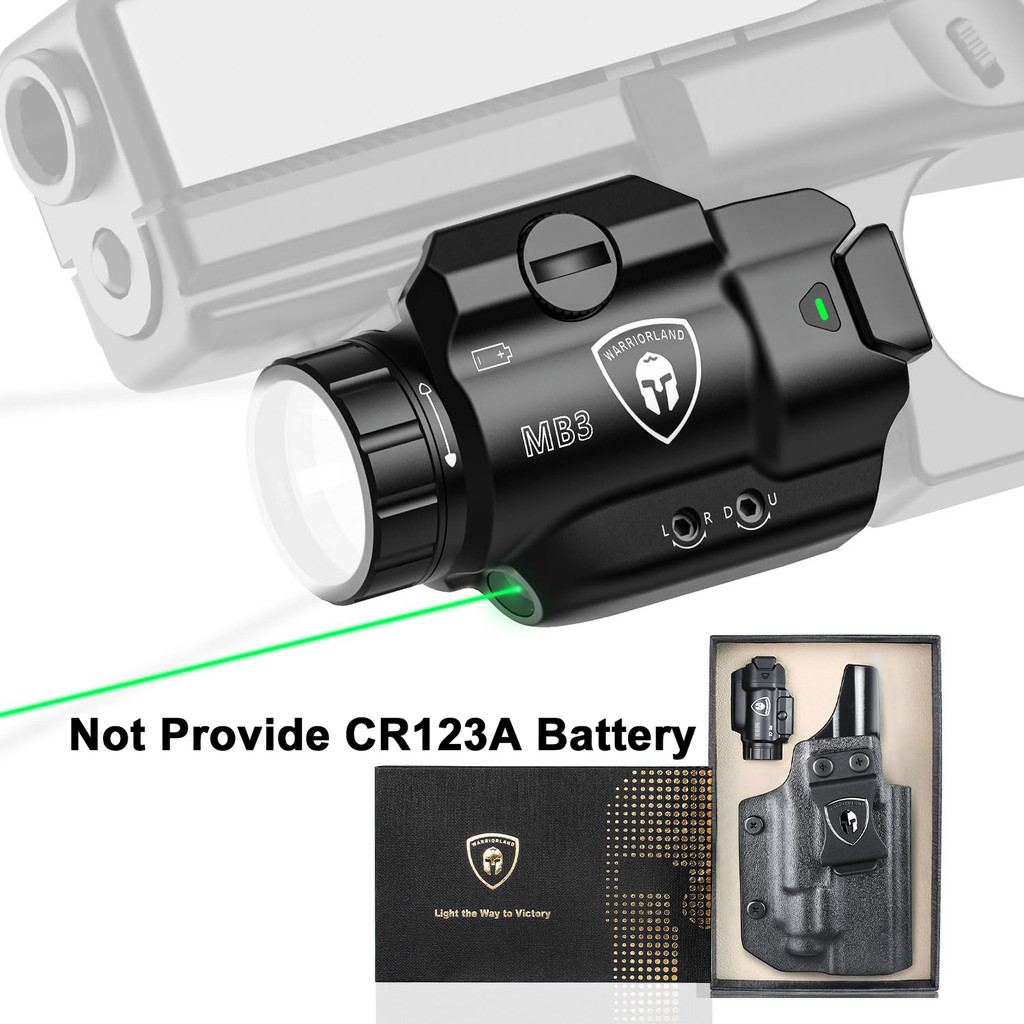 Only Fit for M&P 9mm Shield EZ,MB3 Pistol Light,Kydex Holster,Compact 500 Lumen Rail Tactical Weapon