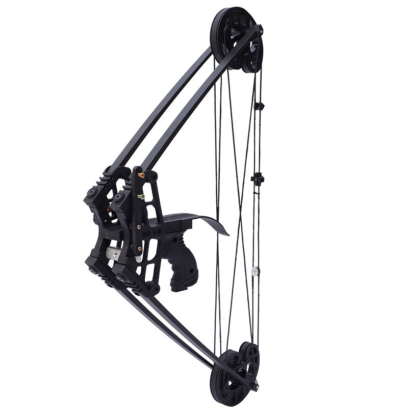 Professional dual purpose composite bow, steel ball bow, triangle bow, archery equipment, pulley bow