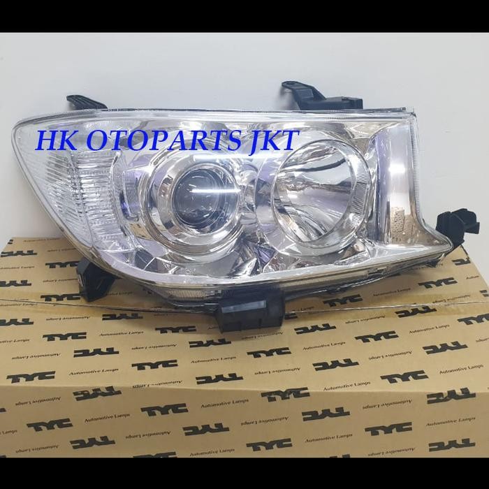 Unik Headlamp Mika Lampu Depan Toyota Fortuner 2008 2009 2010 2011 Tyc