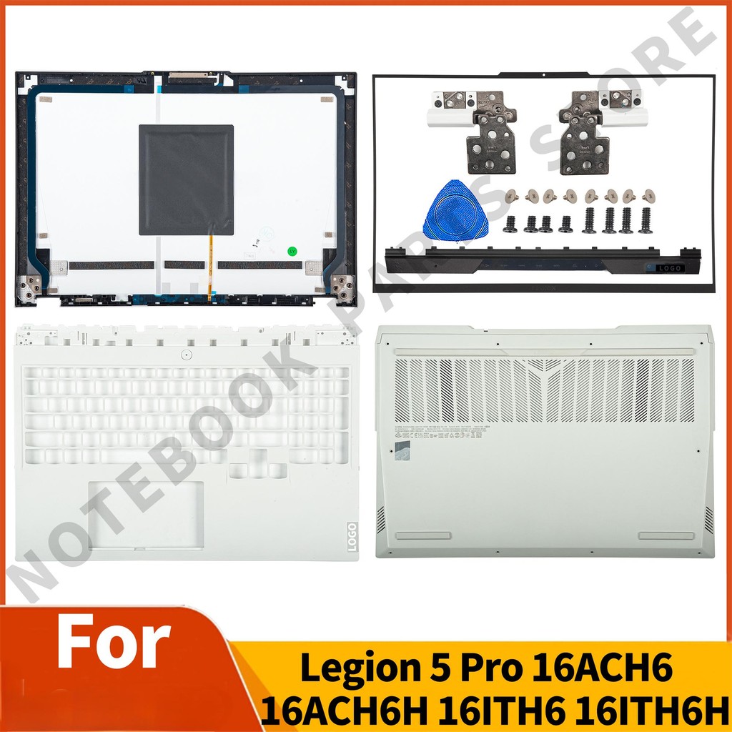 New Parts For Legion 5 Pro 16ACH6 16ACH6H 16ITH6 16ITH6H 2021 LCD Back Cover/Bezel/Palmrest/Bottom C