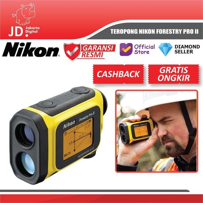 Teropong Nikon Forestry Pro II Laser Rangefinder
