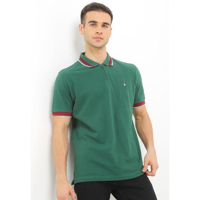 Hush Puppies Kaos Polo Pria Ginova Green