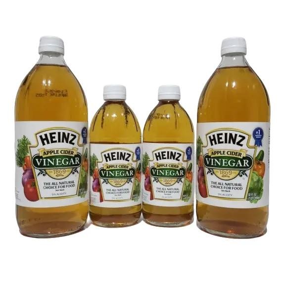 

HEINZ APPLE CIDER VINEGAR 473 ML / CUKA APEL / UKURAN 16 OZ