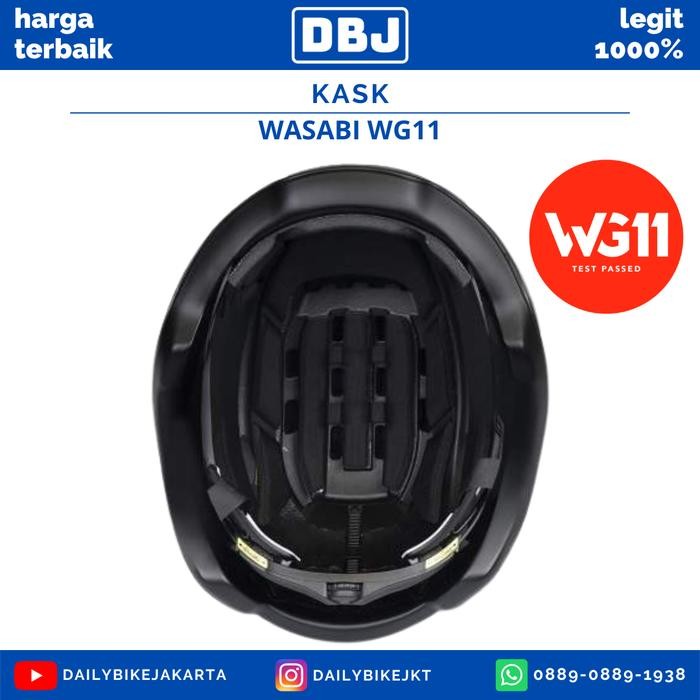 Helm Sepeda Kask Wasabi Wg11 Helmet Sepeda Roadbike