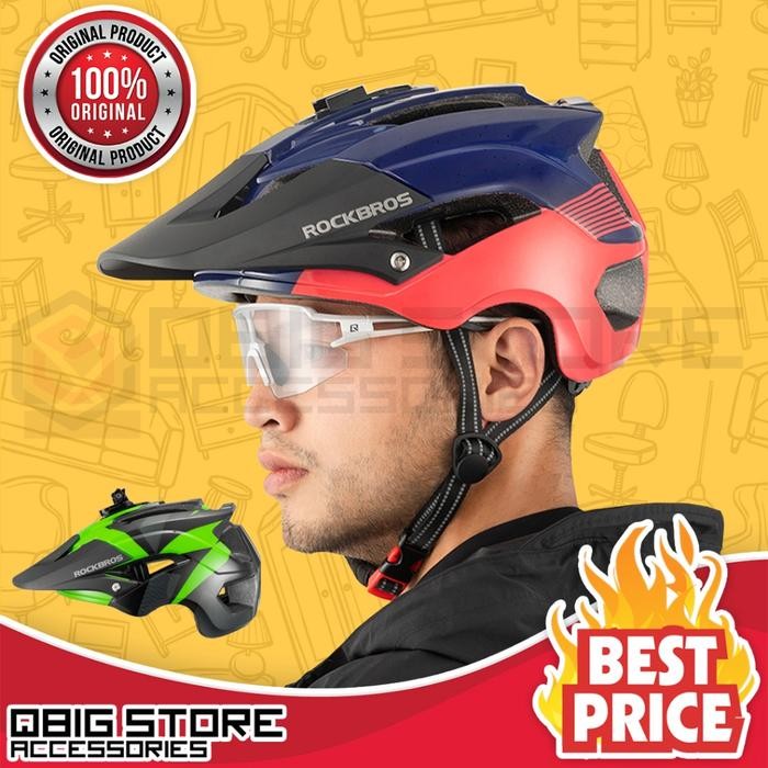 Helm Sepeda Rockbros Ts-45 Downhill Gopro Helmet Trail Offroad