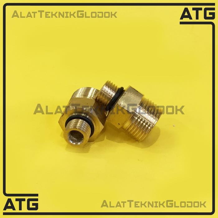 Nozzle Nepel Sambungan Stik Gun Steam Ke Tabung Snow Soap Lakoni