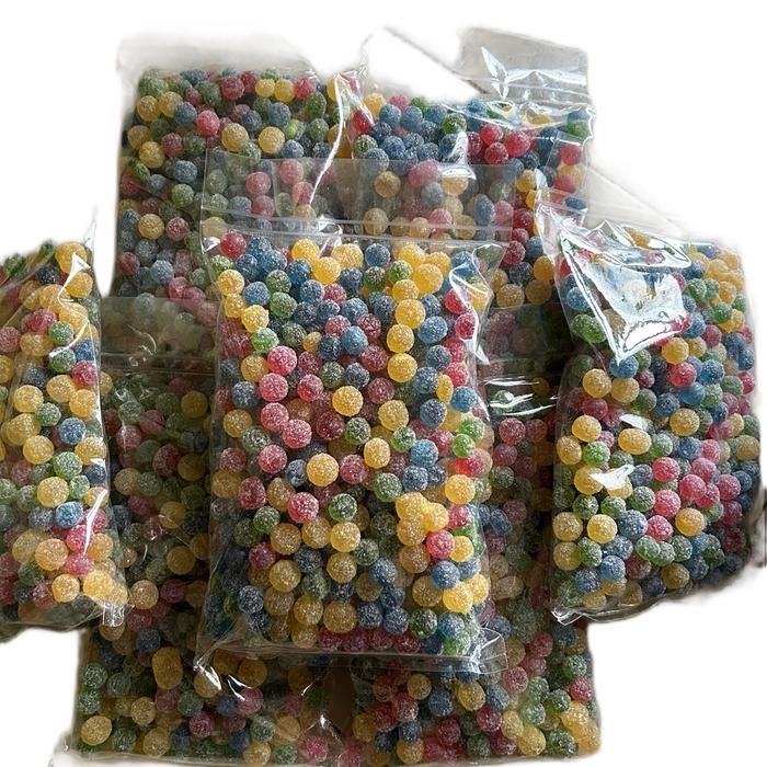 

PERMEN VIRAL FRUTY kemasan 1 Kg Candy FRUTI Snack Food Makanan Cemilan Lemon Manis Jeruk