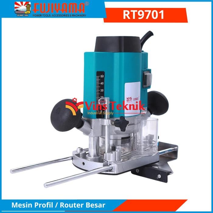 Sale Fujiyama Rt9701 Mesin Profil Router Trimmer Besar Two Hand Rt 9701