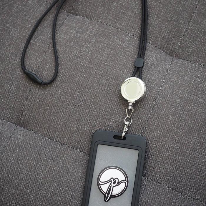 

Miniyo lanyard retractable yoyo id card 2sisi cardholder Paracordistic