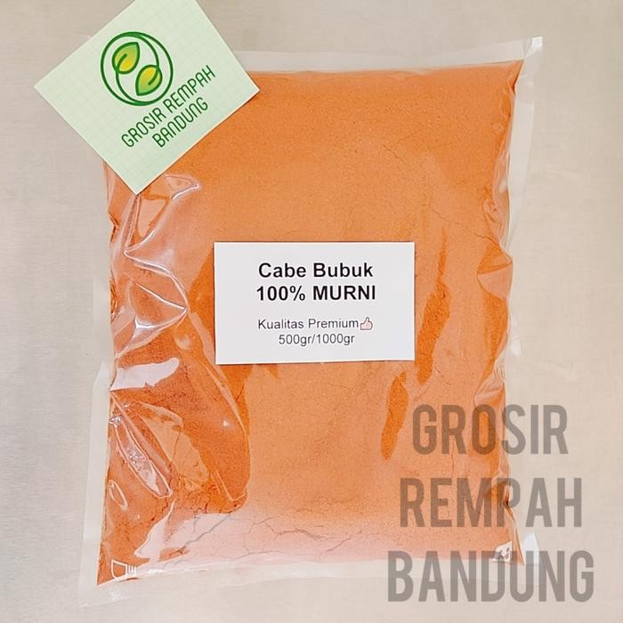 

Cabe Bubuk Murni / Rempah / Kualitas Terbaik
