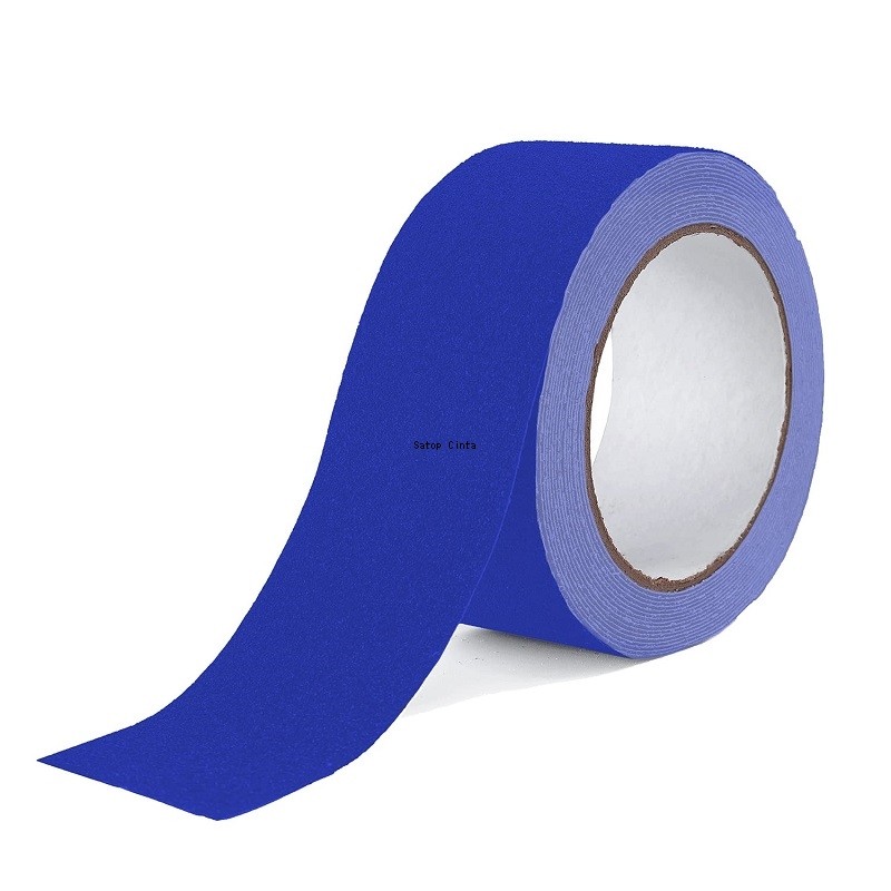 

Blue Anti-Slip Safety Grit Non-Slip Tape Highest Traction 5cm*5m Strip For Step Outdoor Indoor