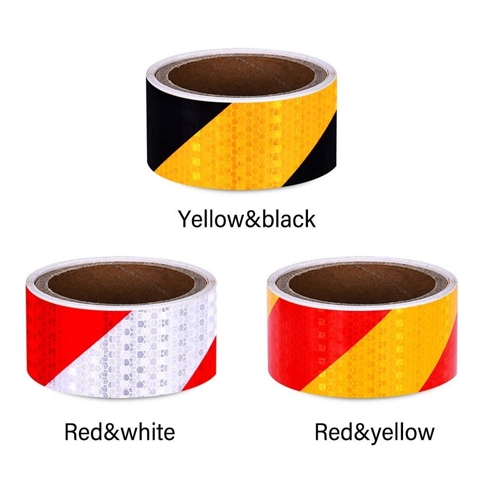 

5x300CM Car Reflective Tape Multicolor Safety Mark Slash Reflector Sticker Tape Film Car Reflective