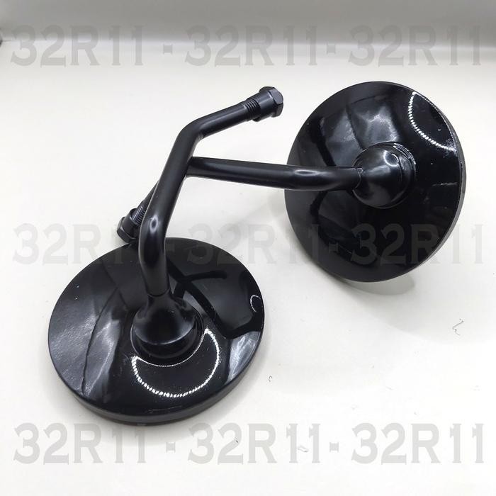 SPION BULAT KACA CEMBUNG HONDA/SPION HONDA MODEL VESPA/SPION BULAT HITAM *