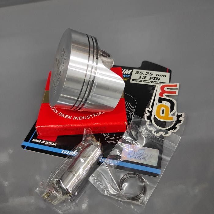 PISTON SEHER 54/54,5/55/55,25 PEN 13 FORGED MOTO1 TAIWAN *